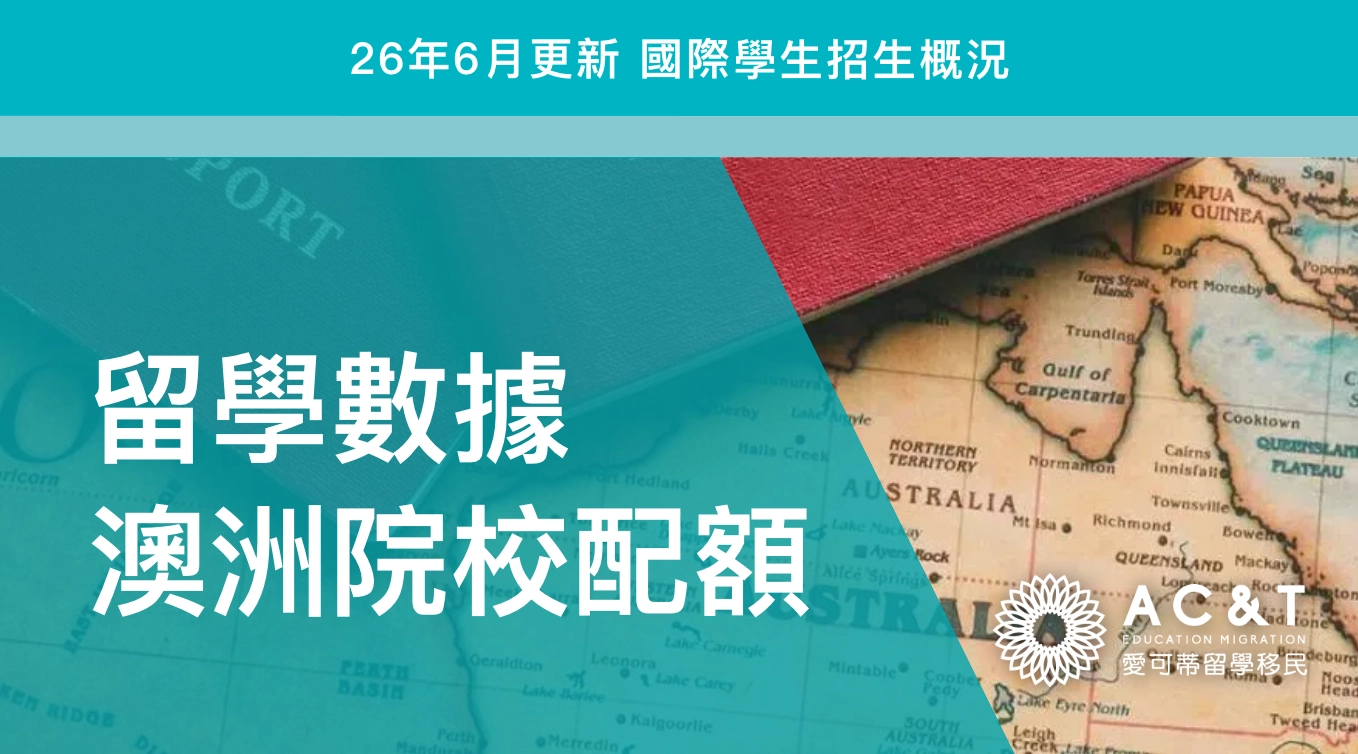 26年6月國際學生配額更新，附2026年澳洲留學生人數總配額使用最新數據